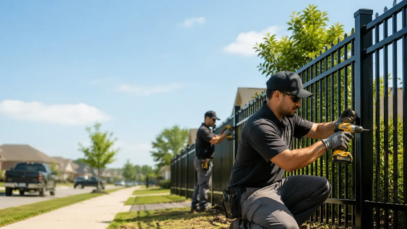 Metal Fence Installation in Chalmers, IN